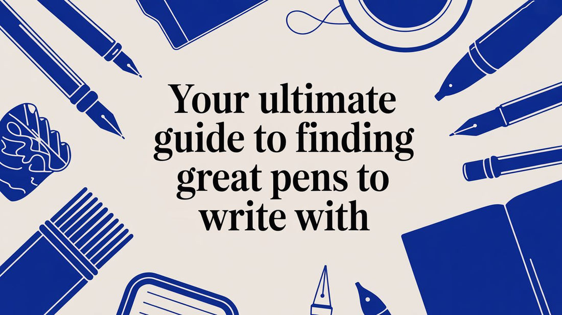Beyond the Click: Your Ultimate Guide to Finding Great Pens to Write With