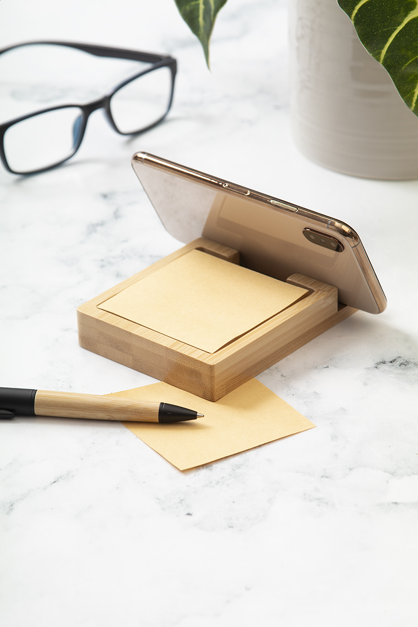 Matsu supporto per cellulare e blocco appunti